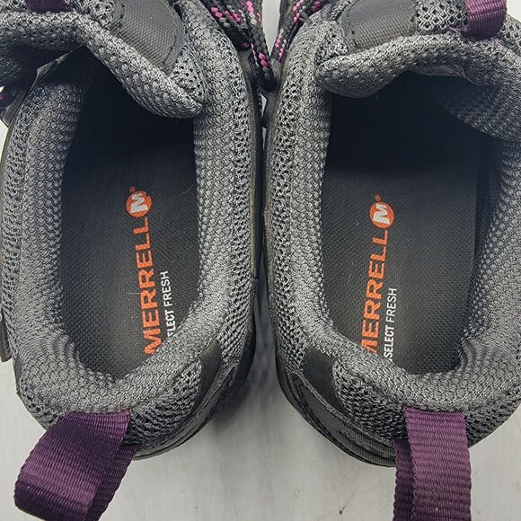 Merrell Siren Sport 2 Womens 6.5 Black Damson Purple Shoes Waterproof J48872 - Picture 6 of 12